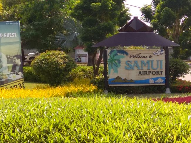 Koh Samui airport: it can't get any smaller!😅
