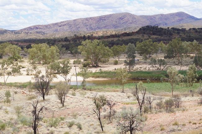 there is water in the Finke River