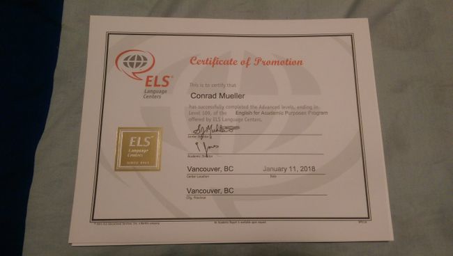 Graduation certificate Lvl109