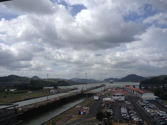 The Miraflores Locks of the Panama Canal!!