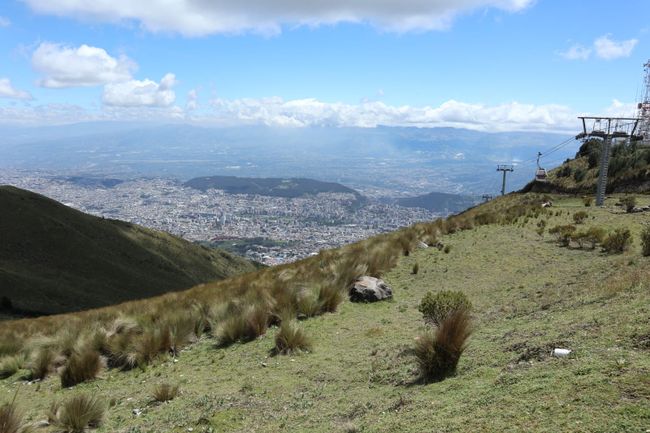 View of Quito