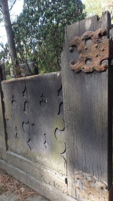 decayed and rusty gate