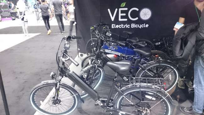 The folding electric bicycles from Imad's sister 