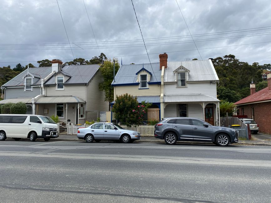Wohnhäuser in Hobart