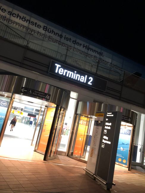 Munich departure hall