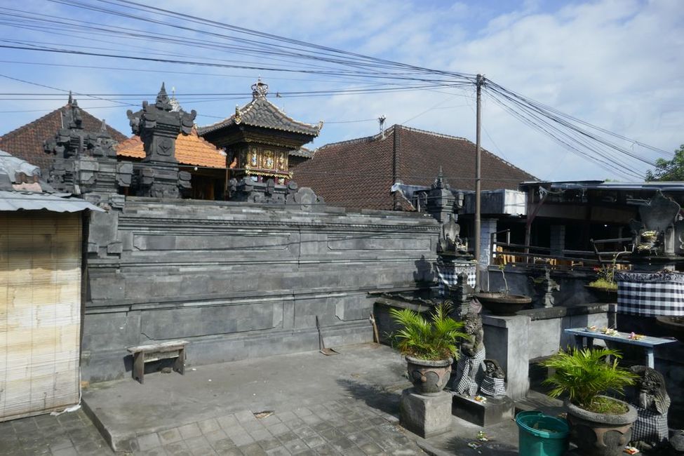 Haus mit Tempel