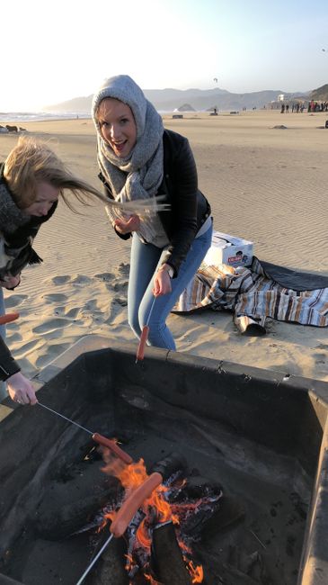 Beach Bonfire 