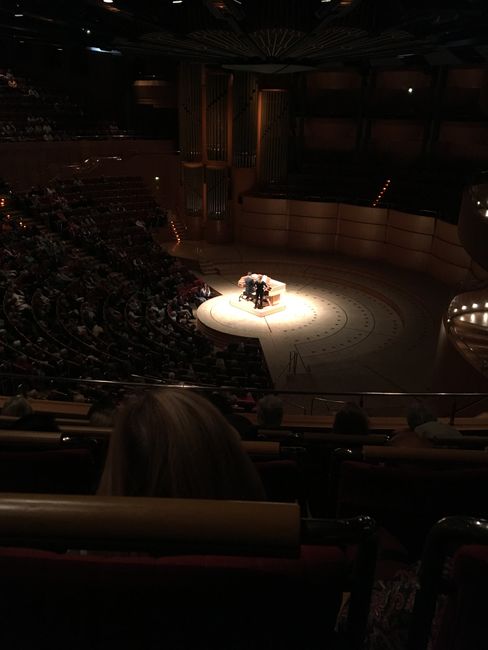 The concert at the Philharmonie