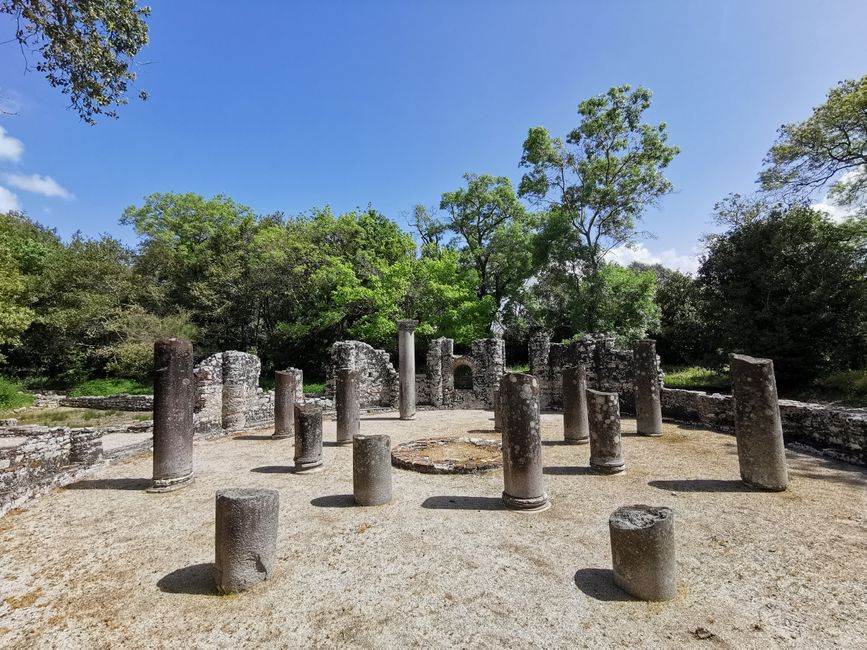The ancient bay of Butrint