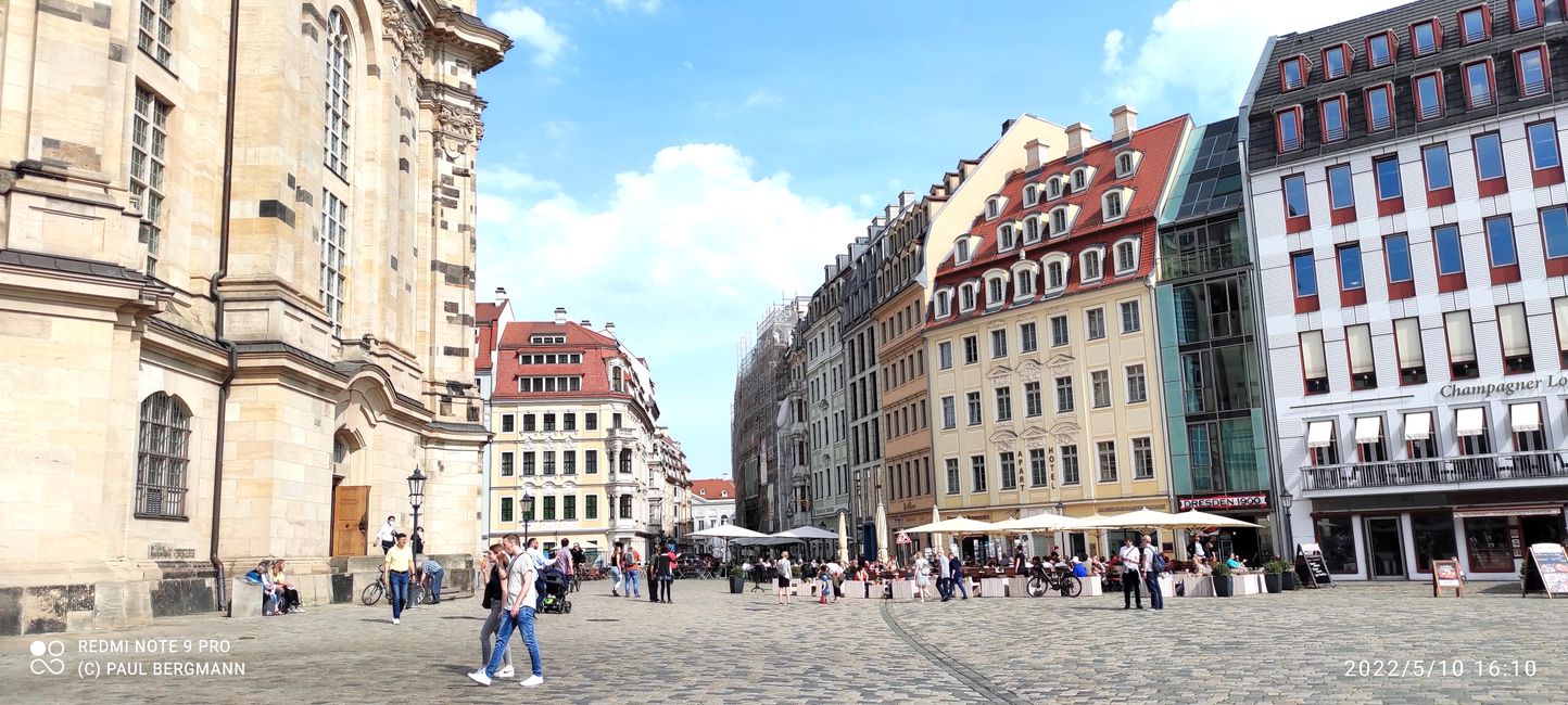 Zwischen 2 Kundenterminen war ich wieder einmal in Dresden- eine tolle Stadt!
