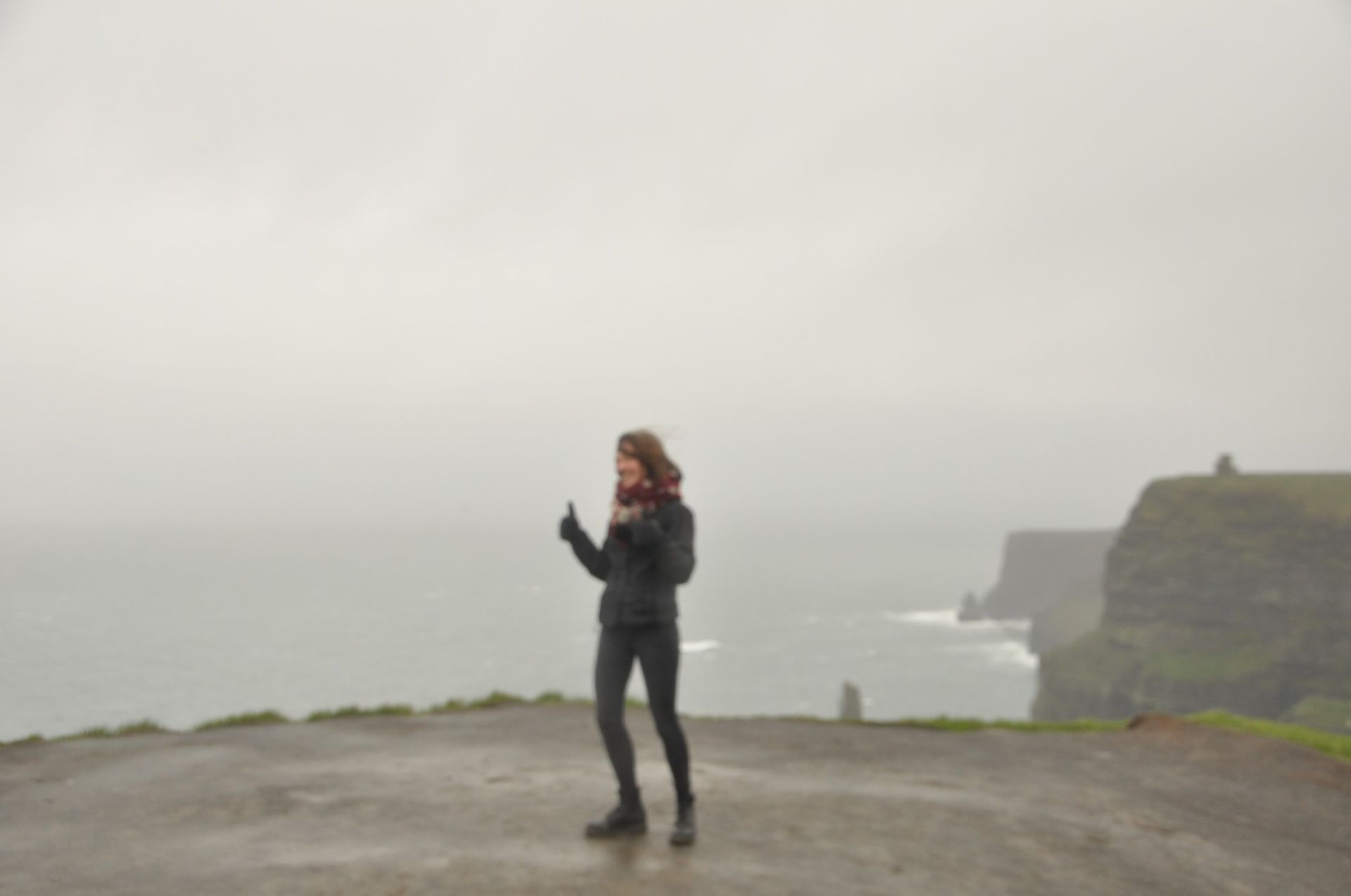 Cliffs of Moher 3/3 - very windy