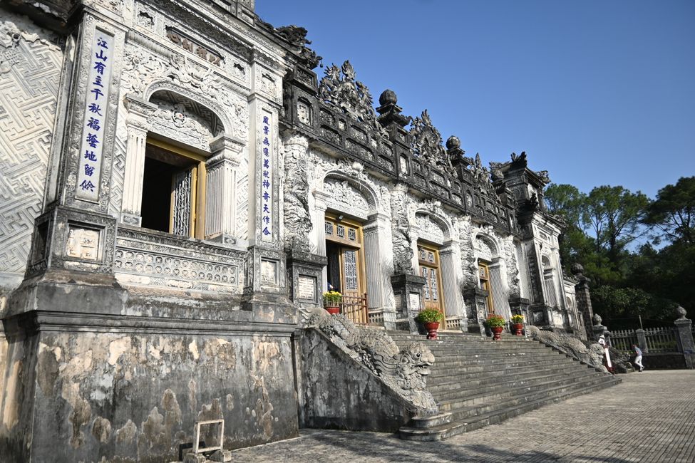 Hauptgebäude des Grabmals des Khai Dinh