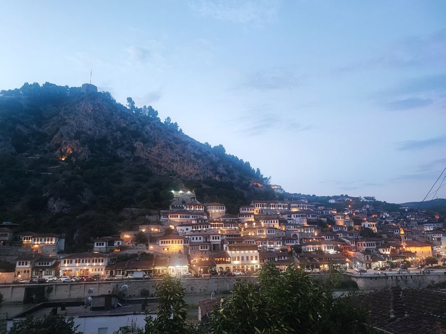 Berat - the city of windows one above the other / Albania