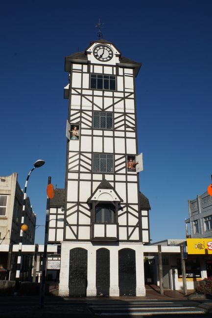 Der Glockenturm in Stratford