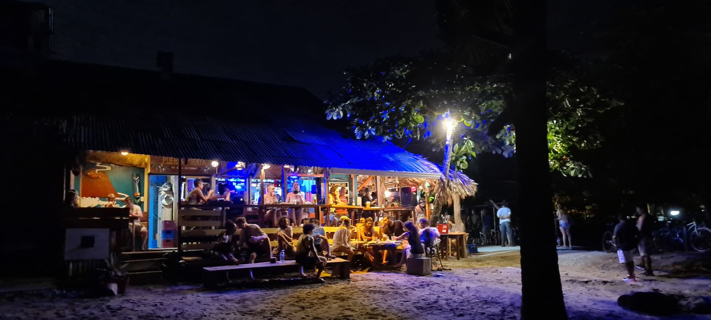 Pirate bar in Puerto Viejo