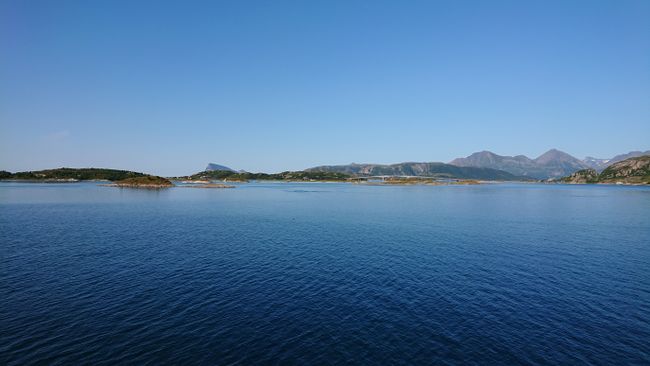 Senja II and crossing to kvaløya