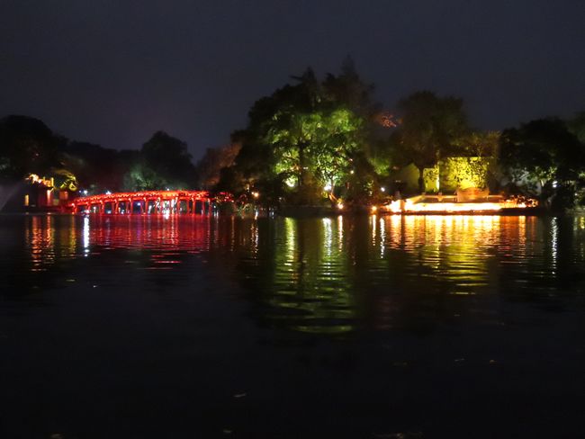Hoan Kiem Lake by Night