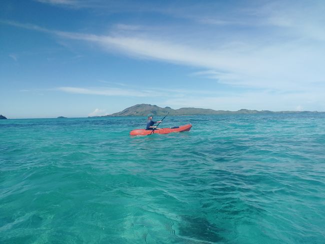Kayak tour - this time without waves