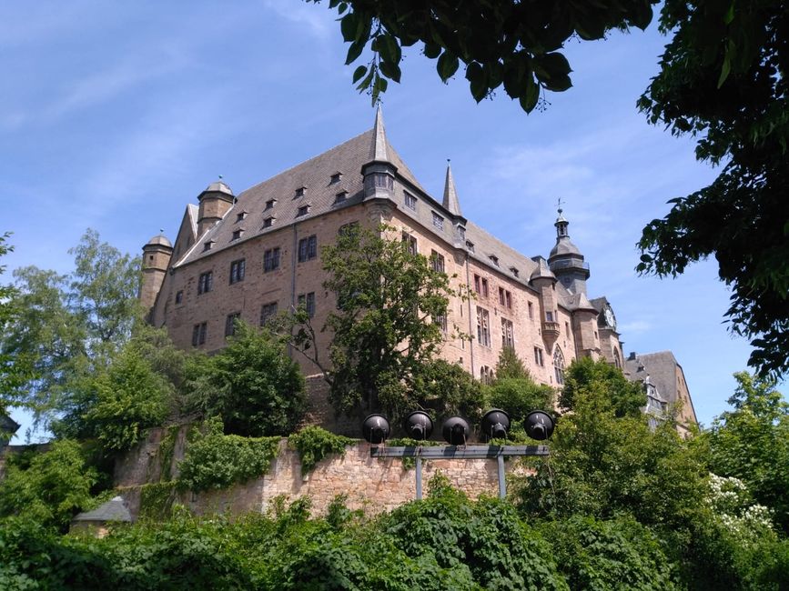 The castle - very impressive