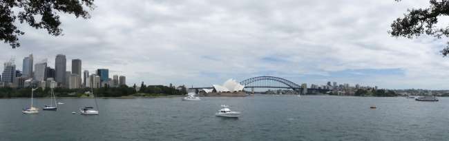 Panorama from Macquaries Point