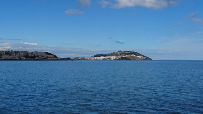 Tag 65 Mit Blick auf Ceuta