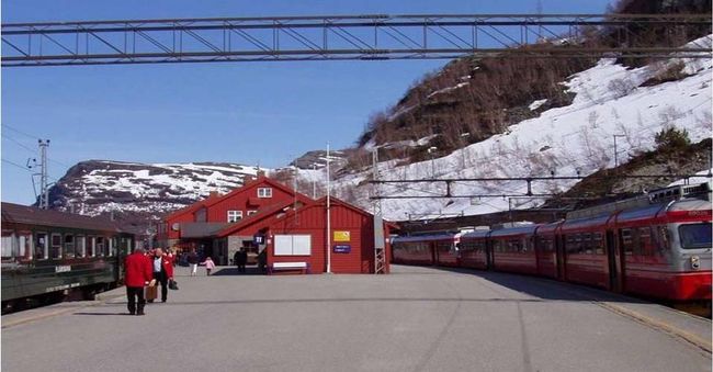 Eidfjord - Flåm Railway, Bergen Railway and Waterfalls