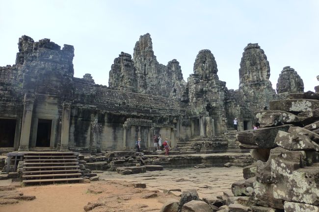 Kambodža 3. deň: Malá prehliadka chrámu
