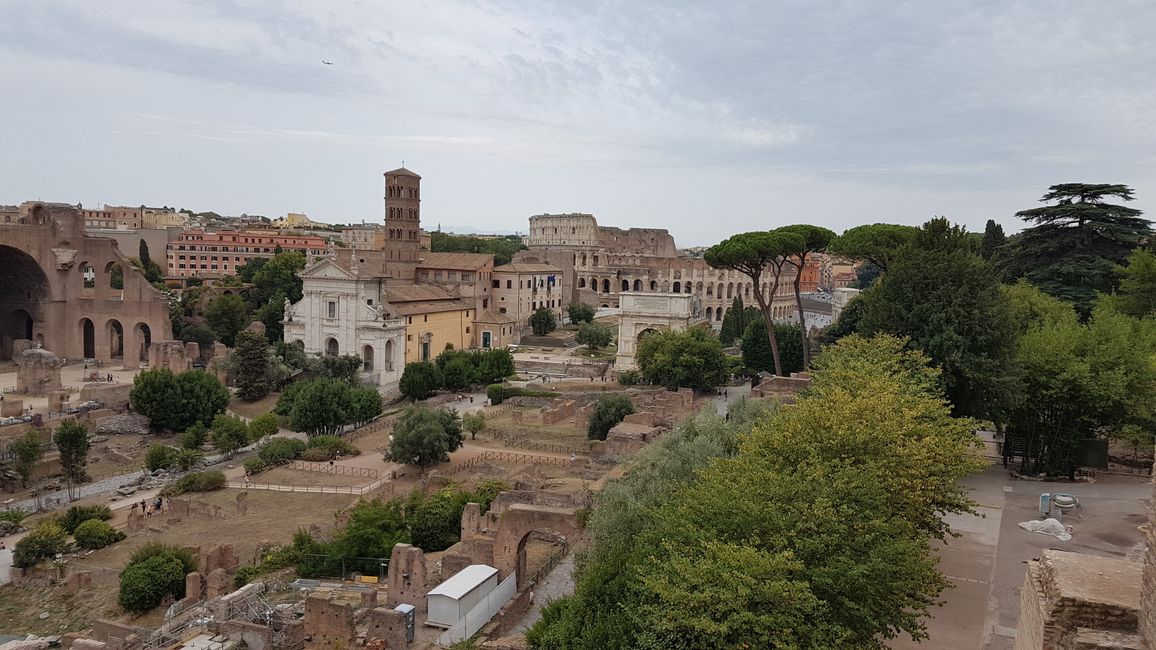 Roman Forum from above - Part 4
