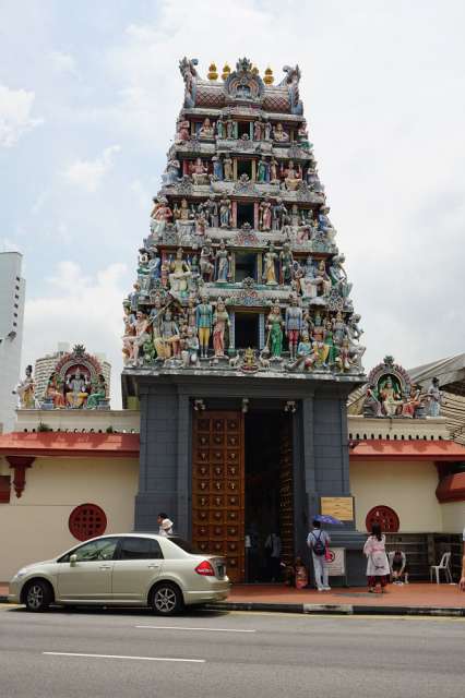 Tempel in "Little India"
