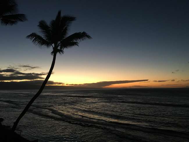 Sunset auf Maui