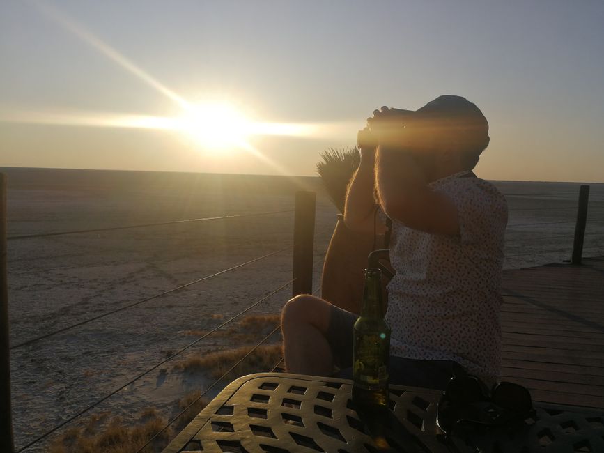 Übernachtung im Onkoshi Camp - Etosha Nationalpark