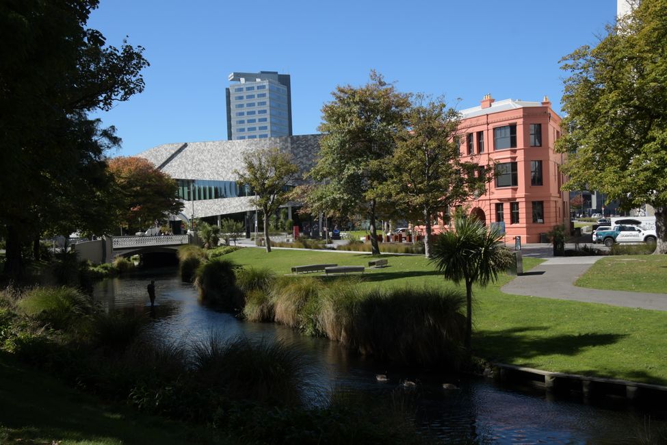 Christchurch - Am Avon River 