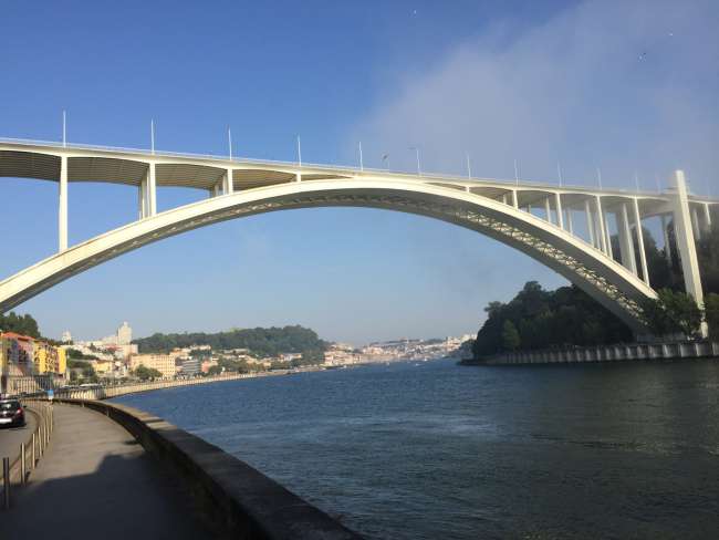 the white wonder of Porto - I wonder if the little horseshoe nose will fit through there?