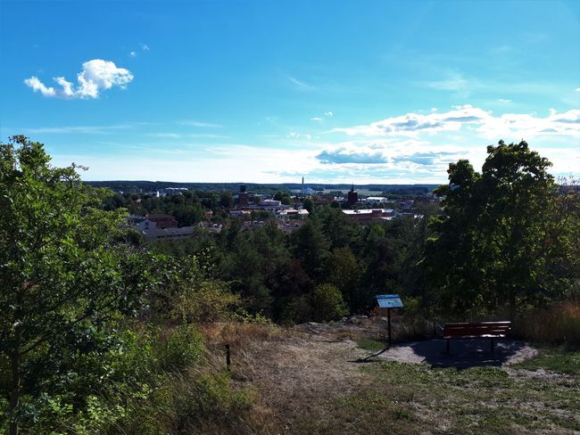 view over Nyköping
