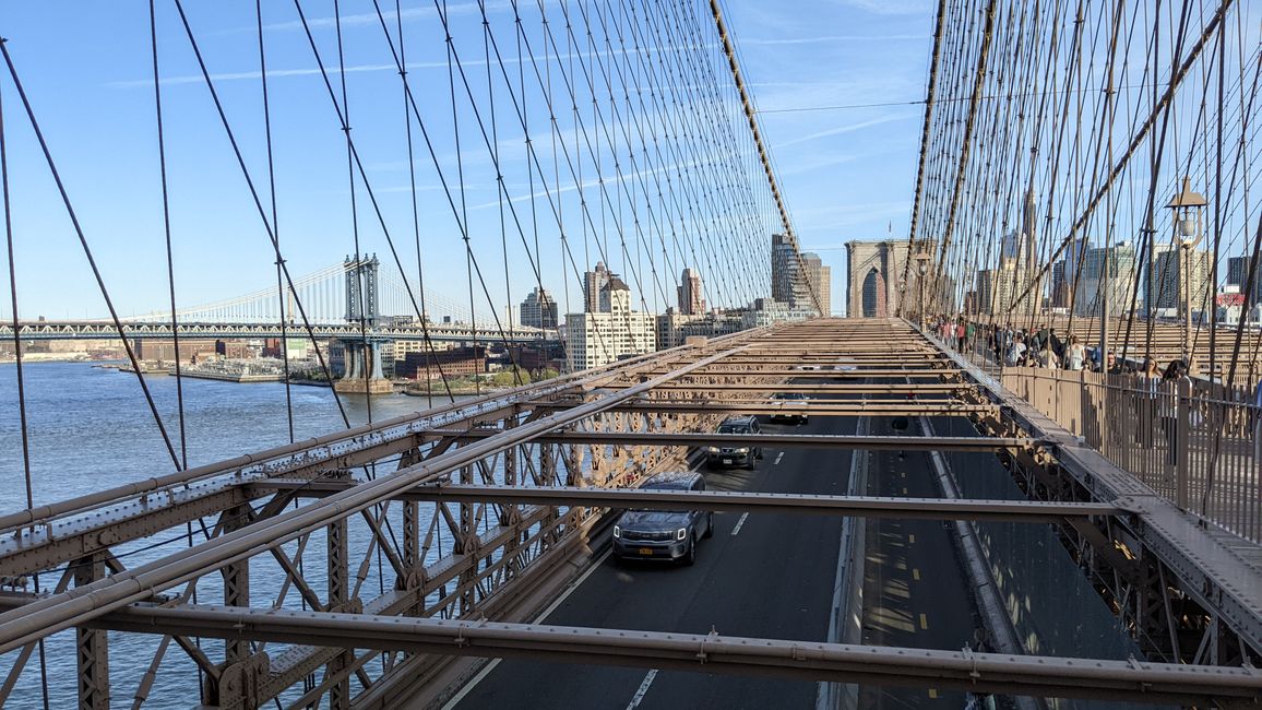 Tag 14: 9/11 - Brooklyn Bridge & viel Aufregung auf der Fähre