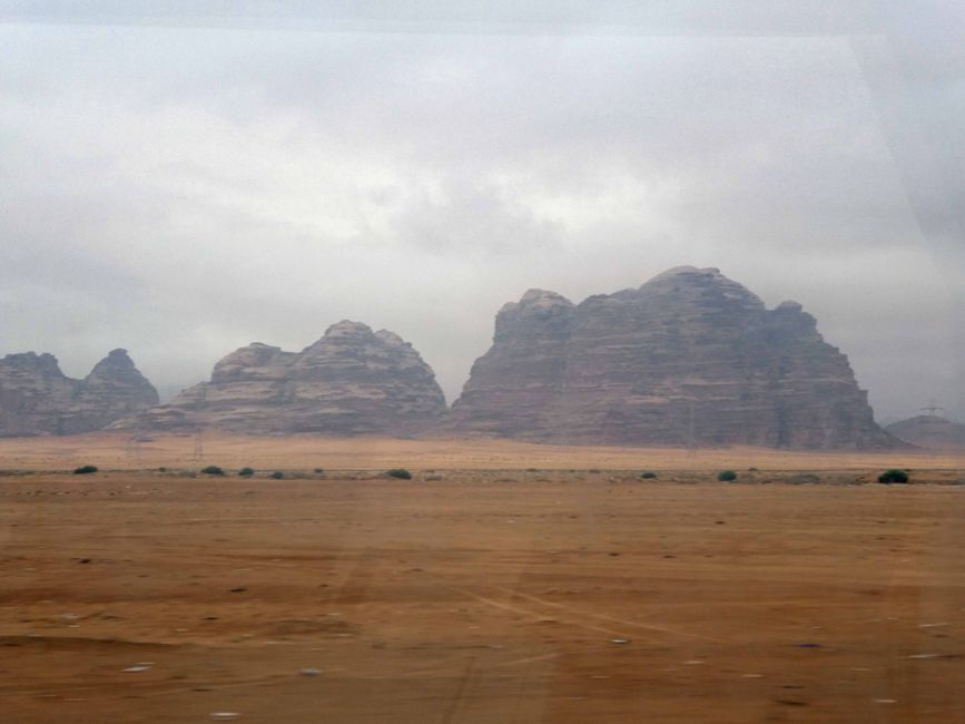 On the way to Petra