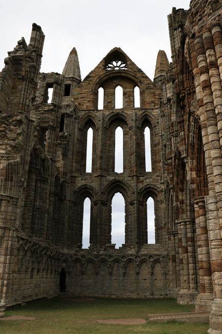 The abbey was founded in the 7th century ...