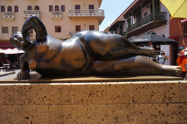 Botero Statue in Cartagena