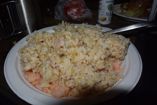 Reis mit Shrimps!
