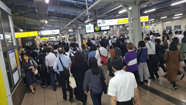 Tokyo crowded? Oh please... 😂