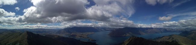 View of Queenstown from a different angle