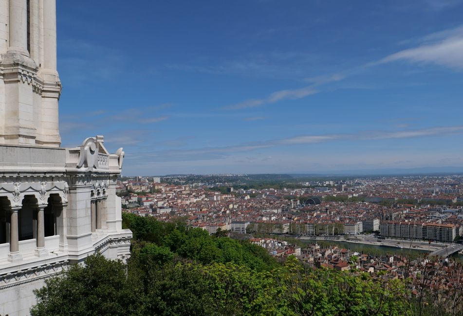 Blick von der Notre-Dame de Fourvière