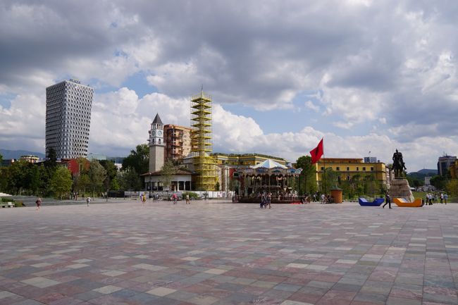 Tirana - the capital of Albania