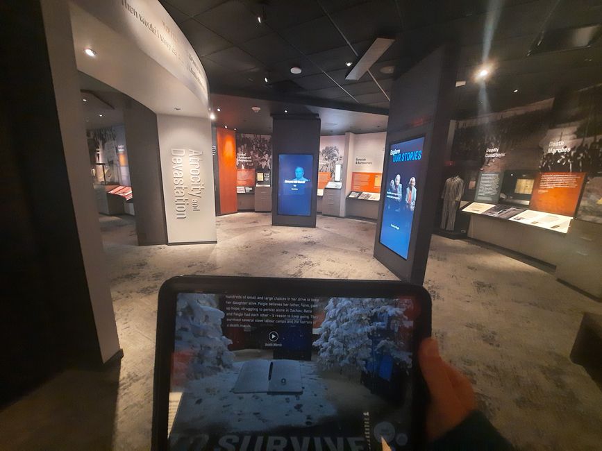 Augmented Reality in der Ausstellung
