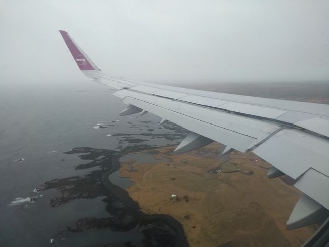 It was quite windy in Iceland