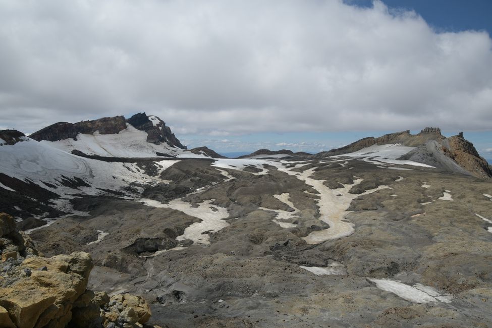 Mt.Ruapehu: Crater region
