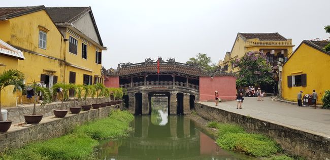 The Japanese Bridge, one of the top attractions in Hoi An