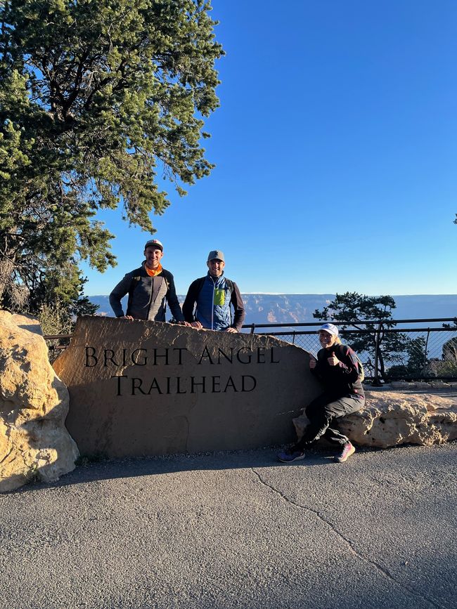 Start zum Bright Angel Trail