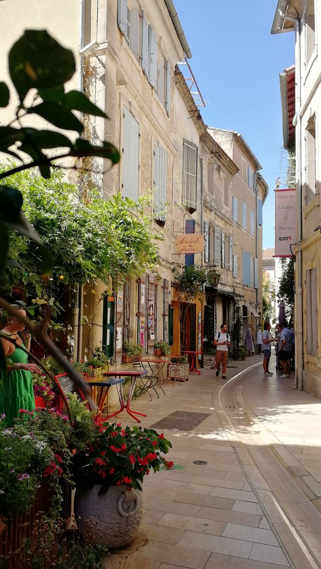 In pretty St Remy de Provence 