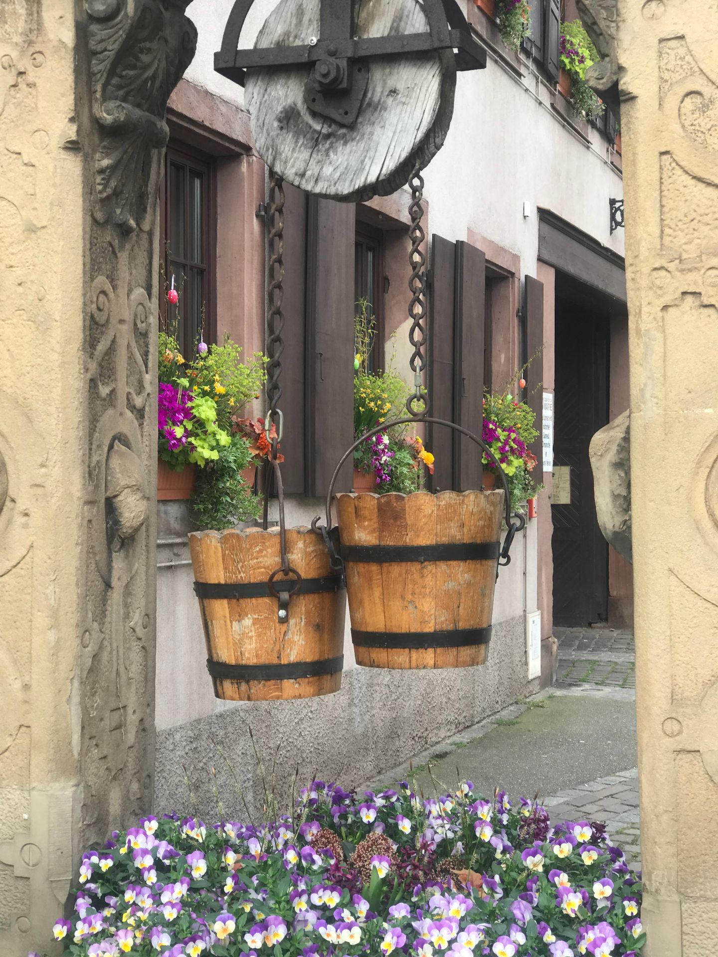 Renaissance fountain in Dorlisheim
